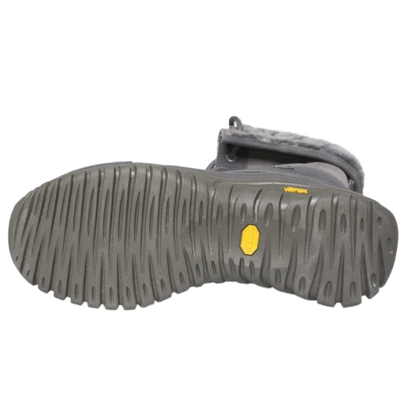  UGG Women's Adirondack II Luxe Quilt Grey Boots - Picture 4 of 7